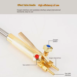 Torche de soudage <span class=keywords><strong>et</strong></span> de découpe en laiton à installation rapide SIOGEE série 6200 pour modè<span class=keywords><strong>le</strong></span> à haute pression d'oxygène 62-3F avec contrô<span class=keywords><strong>le</strong></span> de <span class=keywords><strong>la</strong></span> stabilité de <span class=keywords><strong>la</strong></span> <span class=keywords><strong>flamme</strong></span> - Product Image 3