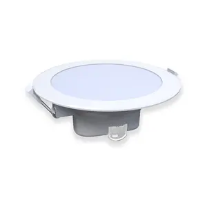 Mô hình mới downlight Led Spotlight trần ánh sáng Led Slim Downlight nhúng Trần Đồng ánh sáng phòng khách Đèn Downlight