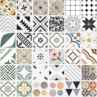 Carreaux de décoration intérieure, motif de fleurs, Design moderne, taille de carreaux 300x300, carreaux muraux en mosaïque