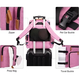 Free sample <b>Cat</b> Dog <b>Carriers</b> <b>Soft</b>-Sided, Pet Travel <b>Carrier</b> for Small <b>Cats</b> Dogs Under to15lbs, <b>Soft</b>-Solid Collapsible <b>Carrier</b> - Product Image 4