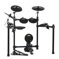Torero D-X3 OEM professionnel église basse batterie électrique ensemble D-X3 tambour fabricant de musique avec têtes de tambour en peau de mouton