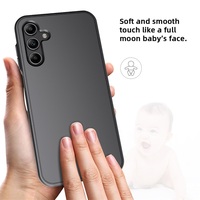Étui de téléphone portable noir 2-en-1 personnalisé pour Samsung Galaxy A15, style luxueux, fonction sans fil, fabriqué en TPU et PC