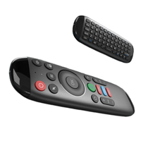 M6 Wireless Mini Android TV Box PC Keyboard dengan Air Mouse & Remote Control Frekuensi 2.4GHz Kode Tetap Bahan Plastik