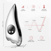 Outil électrique Gua Sha pour massage facial, outil de massage facial chauffant pour améliorer l'absorption et favoriser une peau éclatante et saine