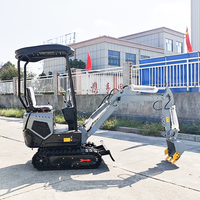 Mini-excavatrice sur chenilles 1,2 tonne, 2 tonnes, 1,5 tonne, prête à l'expédition, en stock, CE EPA EURO 5, hydraulique, pour jardin
