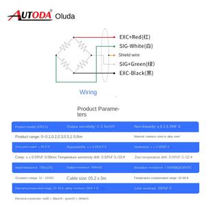 Ouluda AT8712 Dynamischer Drehmomentsensor China Test Spannkraft Rotationskraft Positive Negative Kraft Zweiwege-Drehmomentwert - Product Image 3