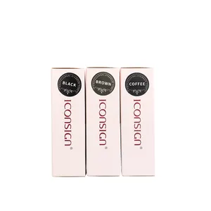 Professional eyebrow and eyelash dye cream Natural Plant Color tint eyebrow iconsign lash and brow dye for wholesale price