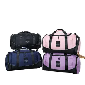 Tamanho grande impermeável nylon portátil luxo melhor fitness esporte gym duffel bags para homens mulheres do sexo feminino masculino personalizado casual travel bag