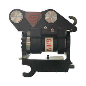 Attache rapide hydraulique GJEM Power Tilt MS01 GJTH500 pour excavatrice 0,8T-2T avec couple de 500 Nm et rotation à 180 degrés - Product Image 5