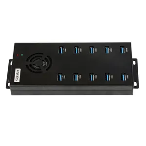 A423 Sipolar fast charging usb duplicator for Game Accessories 120W powered 10 port usb 3.0 hub