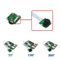 Prix usine Raspberry Pi 5 Module de caméra 8MP 3280X2464 Non-Vision ou Vision nocturne disponible en option lumières IR