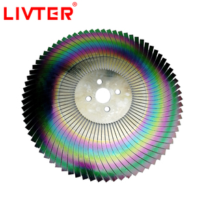 Disco de Sierra Circular LIVTER para Pelea de Gallos, Disco Tari M42 HSS de Colores Arcoíris, Precortado para Uso en Peleas de Gallos - Product Image 2