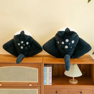 Bán buôn động vật biển gối đệm Manta Ray Búp bê nhồi bông đồ chơi sang trọng ngủ gối trẻ em Quà tặng - Product Image 5