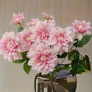 Fleur artificielle en pivoine en PU réaliste faite à la main <span class=keywords><strong>pour</strong></span> la rentrée scolaire - Product Image 1