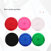 Mini-broyeur de tabac en plastique, broyeur de cigarettes rotatif de 40mm de diamètre, vente en gros