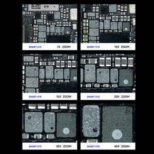 <span class=keywords><strong>Microscope</strong></span> stéréoscopique binoculaire SE7045-B11, zoom 0,7X-4,5X, oculaire PL10X25, rotation 15°, pliable 50°, <span class=keywords><strong>LED</strong></span> numérique IP54 - Product Image 4