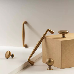 <span class=keywords><strong>Tiradores</strong></span> de Cajón de Aleación de Zinc con Base Cónica de Latón Antiguo <span class=keywords><strong>para</strong></span> <span class=keywords><strong>Muebles</strong></span> de Cocina y Armarios - Product Image 4