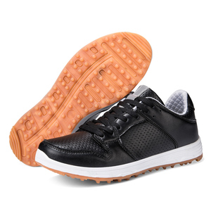Chaussures de golf d'extérieur unisexes, mode décontractée, antidérapantes, résistantes à l'usure, respirantes, chaussures de voyage et d'entraînement - Product Image 1