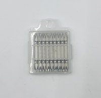 Embout magnétique double face Phillips en acier S2, tige hexagonale 1/4 pour visseuse à chocs et perceuse
