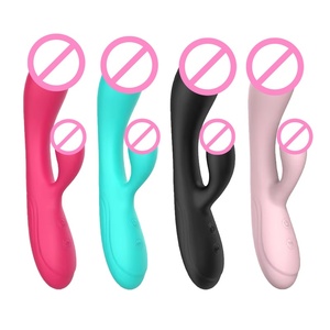 Wholesale Rechargeable Liquid Silicone <strong>Dildo</strong> - G-Spot and <strong>Clitoris</strong> Vibrating <strong>Dildo</strong> Massage <strong>Vibrator</strong> Body Safe Sex Toy for Woman - Product Image 2