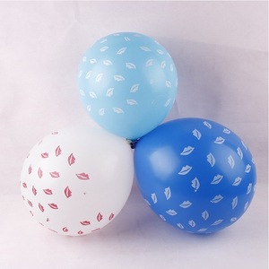 Palloncini stampati palloncini in lattice stampati da 12 pollici con labbra rosse per decorazioni per feste di compleanno Globos diserbo decorazioni - Product Image 6