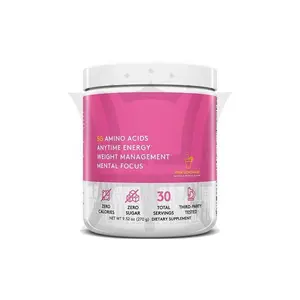 All-in-One Amino Acids Energy Powder for Men & Women Improve Mental Focus - Sugar Free Supplements Keep Health
