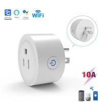 Cozylife Akıllı Priz Wi-Fi Soketi ABD Standardı 10A Plastik Sesle Kontrol Edilebilir Zamanlayıcı ve APP Uzaktan Kumandası