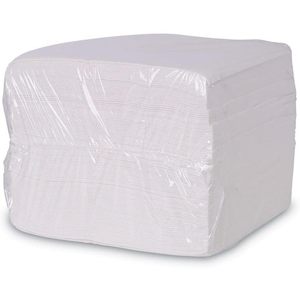 Boardwalk BWK-V030QPW 12 pulgadas. X 13 Pulgadas Limpiacristales DRC Blancos - Paquete de 90 Bolsas, 12 Bolsas/Caja - Product Image 4