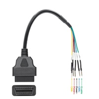 Universal OBD2 adaptador Cable de puente para puede + K Cable