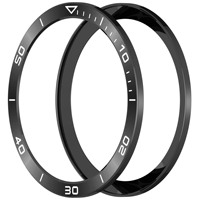 Aksesori sarung jam tangan cincin logam pengganti gaya balap, Bezel Zona Waktu baja tahan karat untuk Garmin Tactix 8 51mm 47mm