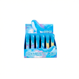 Dolphin Click Eraser 30Pcs Mechanical Dolphin Shape Rubber PP Erasers For School Office Use - Product Image 1