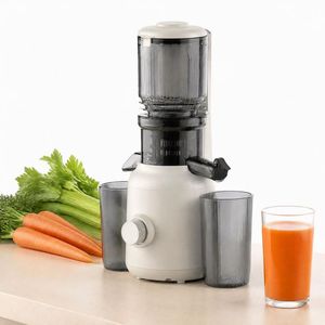 Wholesale Export 200w Big Mouth With Own Patent Slow Juicer Masticating Low Noise 40/min Chute <strong>2</strong> Juice Cups Juicer Machine - Product Image 6