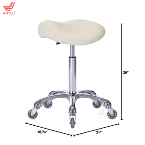 เก้าอี้ทรงอานม้า เก้าอี้เออร์โกโนมิกส์ เก้าอี้ทรงอานม้าสำหรับต้อนรับแขก เก้าอี้คลาร์กแบบหมุนได้ ปรับความสู<span class=keywords><strong>ง</strong></span>ได้ เก้าอี้ทรงอานม้ารูปทรง<span class=keywords><strong>ม้า</strong></span> - Product Image 2