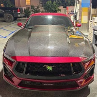 Nouveau capot de capot en fibre de carbone de haute qualité pour Mustang Dark Horse S650 2024-2027 Kits de carrosserie