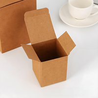 Caja de Embalaje Ecológica Biodegradable de Papel Kraft para Alimentos y Dulces, Personalizada con su Propio Logotipo