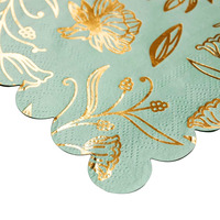 Serviettes en papier de table personnalisées de qualité magnifique 2ply design entièrement imprimé pour fête de mariage cocktail déjeuner