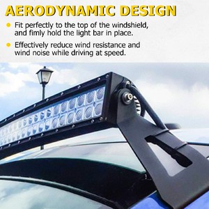 Phía trên kính chắn gió gắn chân đế cho 52 "thẳng cong thanh ánh sáng phù hợp cho Ford F250/<span class=keywords><strong>F350</strong></span> 1999-2015 - Product Image 5