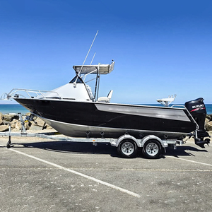 <span class=keywords><strong>Bateau</strong></span> de pêche en aluminium de 5,3 m (17,4 pieds) de la marque Kinocean OEM Factory, console centrale, <span class=keywords><strong>bateau</strong></span> sportif en alliage pour la pêche en haute mer, à <span class=keywords><strong>vendre</strong></span> - Product Image 1