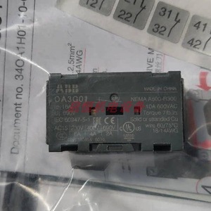 Contacts auxiliaires pour disjoncteurs Abb Oa3g01 Oa1g10 Oa1g01 Oa7g10 Oa2g11 pour appareillage électrique - Product Image 3