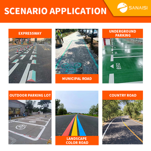<span class=keywords><strong>Pintura</strong></span> Termoplástica <span class=keywords><strong>Blanca</strong></span> y Amarilla para Señalización Vial, Recubrimiento en Polvo Reflectante de Seguridad para Tráfico, de Alta Resistencia - Product Image 6