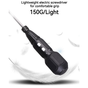 Mini <span class=keywords><strong>destornillador</strong></span> eléctrico inalámbrico 3,6 V recargable de litio <span class=keywords><strong>con</strong></span> punta magnética y luz de trabajo adecuado para bricolaje en casa - Product Image 2