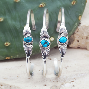 สร้อยข้อมือ Navajo สีเขียวขุ่น - Product Image 1