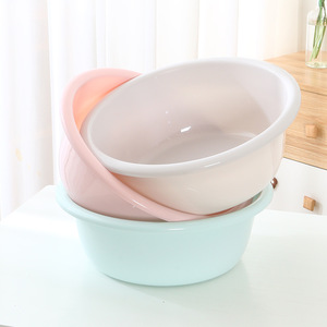 <b>Round</b> Plastic Wash <b>Basins</b> Set Thickened Multi Size For Kitchen Laundry Bathroom Use - Product Image 3