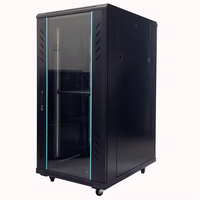 22U 600*600*1200 Harga murah dengan kualitas tinggi 2.0 "-19" inci rak Server pusat Data, kabinet jaringan, produsen