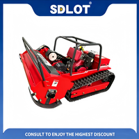 Tondeuse robot à fléaux industrielle SDLOT économique, 2 temps, personnalisée, étanche, certifiée CE EPA EURO5, pour usage domestique et agricole