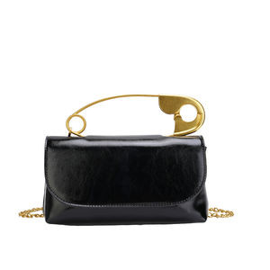 Sac à main décontracté pour femme - Motif bonbon tendance - En cuir artificiel - Fermeture éclair - Conception bandoulière - Durable et portable - Product Image 1