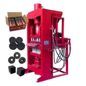 Preis Maschine komprimierte Holzkohle Koks Pulver Shisha Holzkohle Briketts Extruder Press maschine
