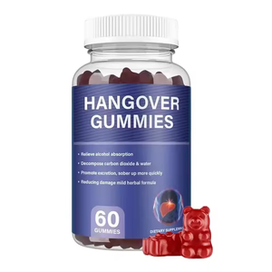 OEM Private Label Hangover Relief Supplement Vegan Relieve Alcohol <strong>Pills</strong> Vegan Liver Detox <strong>Anti</strong> Hangover Gummies - Product Image 1
