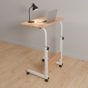 Mesa Plegable Moderna y Sencilla para Portátil, Ajustable en Altura, <span class=keywords><strong>Escritorio</strong></span> de Computadora de Madera y Metal - Product Image 2