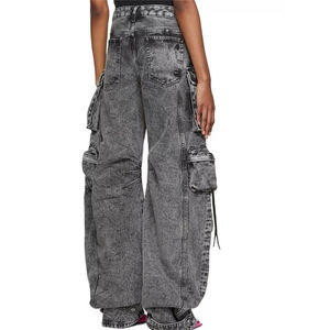 <span class=keywords><strong>กางเกง</strong></span>ยีนส์เอว<span class=keywords><strong>สูง</strong></span>สำหรับผู้หญิง<span class=keywords><strong>กางเกง</strong></span>คาร์โก้เอว<span class=keywords><strong>สูง</strong></span>แบบลำลองผ้าเดนิมผ้าฝ้ายทอลายทแยงสไตล์วินเทจสำหรับนักเรียน Y2k ใหม่ - Product Image 6
